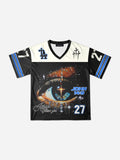 Jesus Is Lord Eye Graphic Mesh Jersey