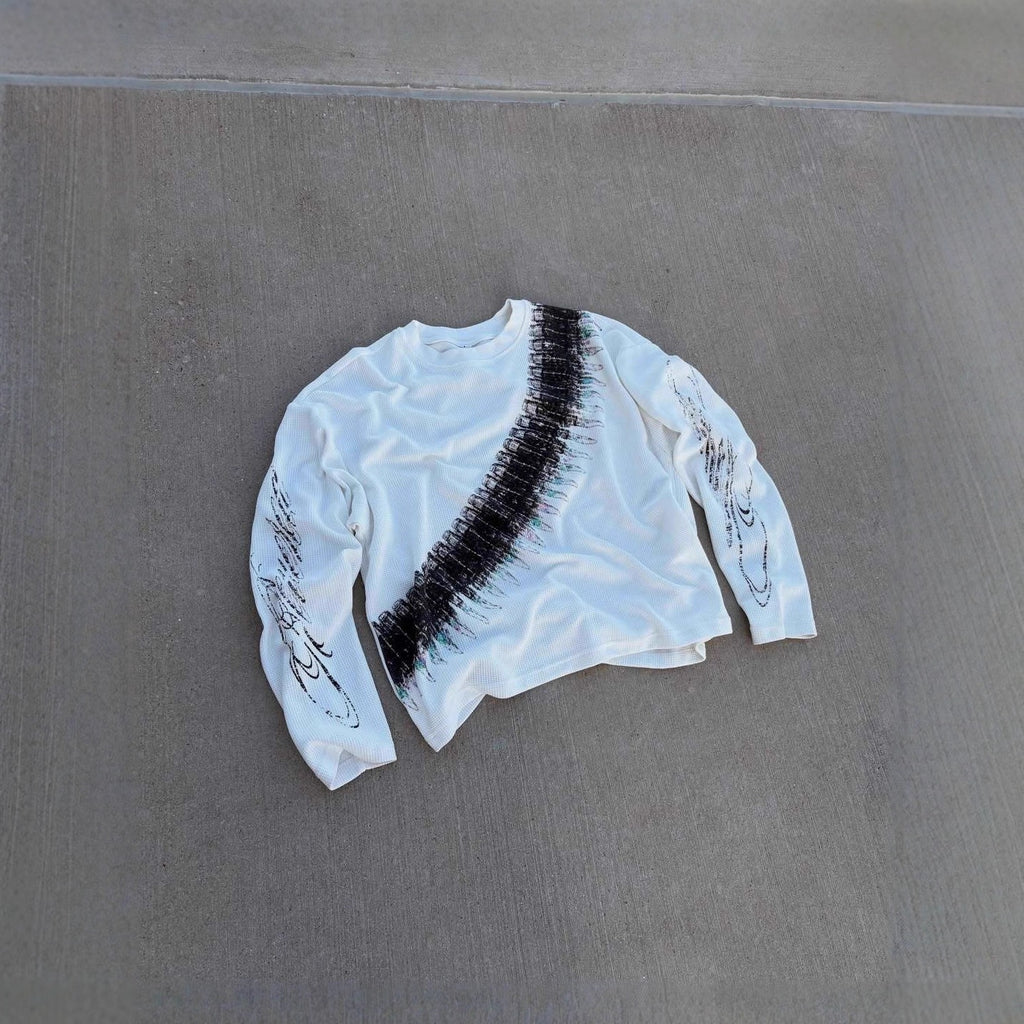Bullet Thermal Imaging Waffle Long-sleeved Tee