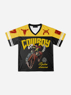 Cowboy Rodeo Dreams Vintage Graphic Mesh Jersey