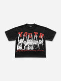 Protect The Troops Youth Vintage Graphic Cropped T-shirt