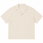Men's Cotton And Linen Shirt