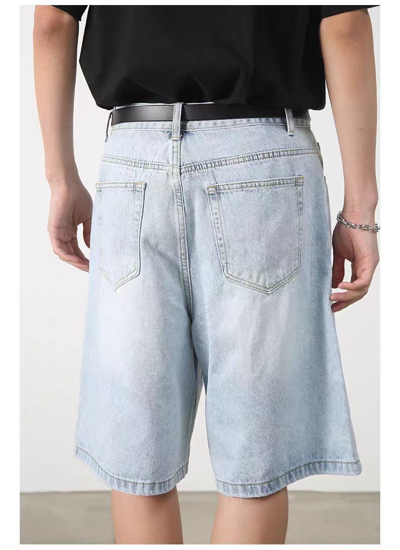 Vintage Distressed Denim Shorts