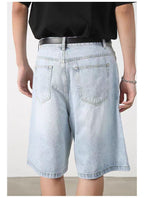 Vintage Distressed Denim Shorts