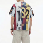 Classic Team Patchwork Print Mesh Jersey