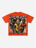 Vintage‘god's Child, All For His Glory’graphic Cotton T-shirt