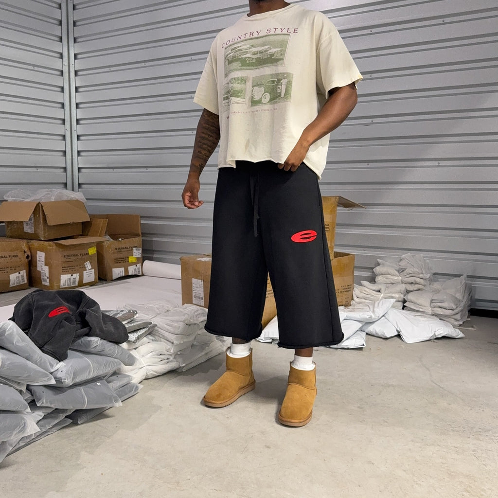 Retro Y2k Men's Drawstring Sweatpants