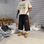 Retro Y2k Men's Drawstring Sweatpants