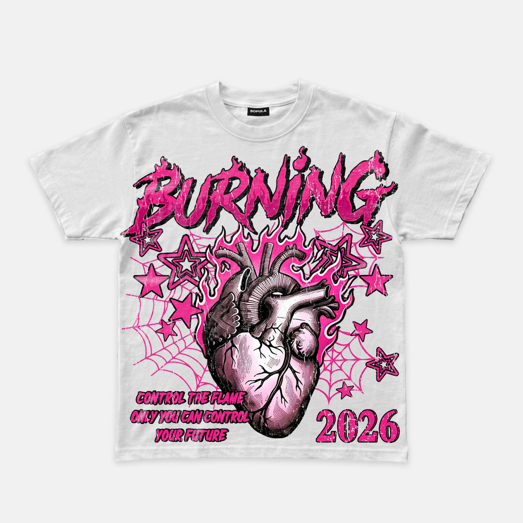 Dissection Of The Dark Burning Heart Graphic T-shirt
