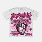 Dissection Of The Dark Burning Heart Graphic T-shirt