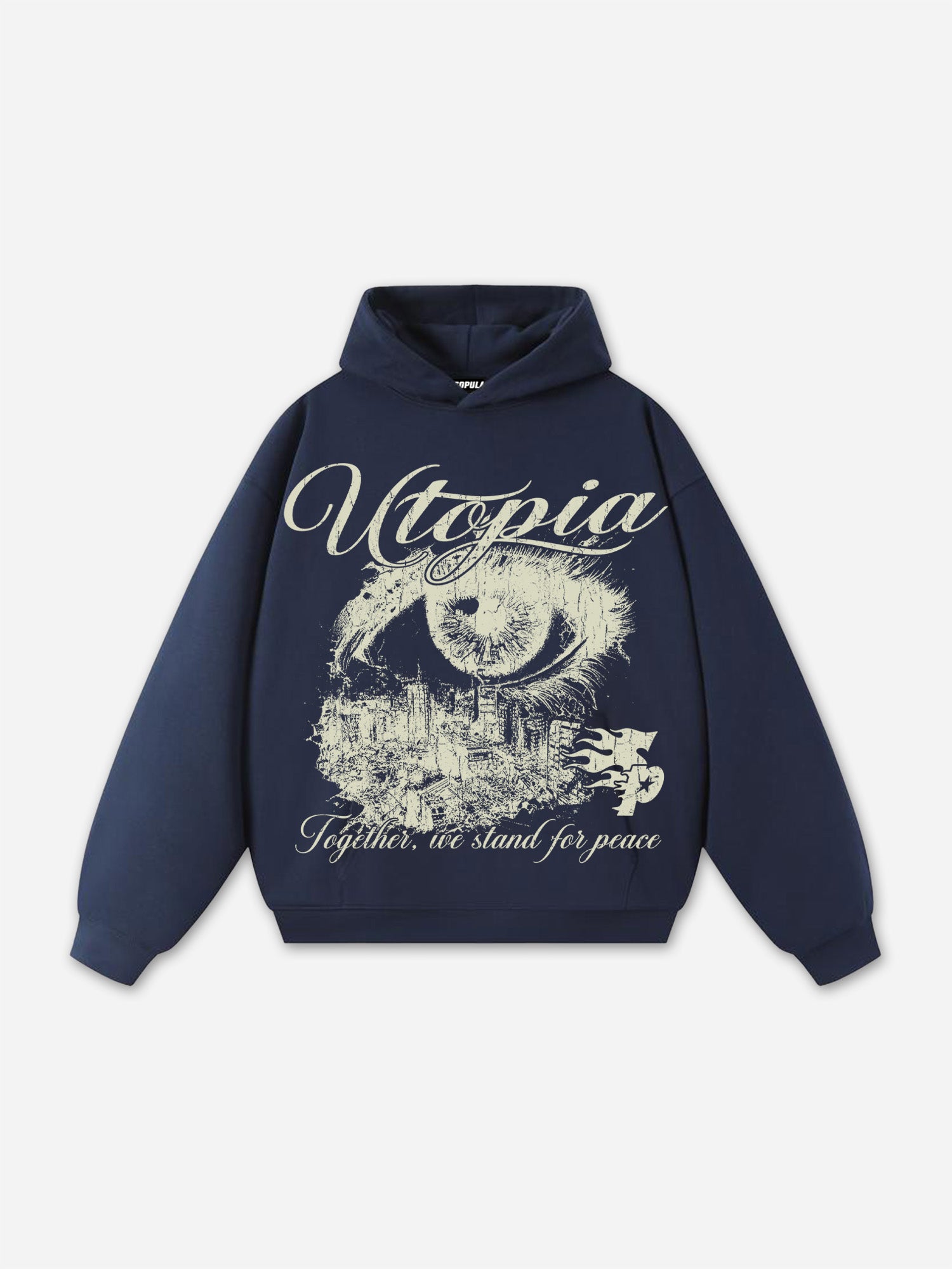 Utopia Vintage Graphic Hoodie