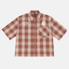 God Speed Vintage Jesus Graphic Plaid Jacket Shirt