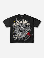 Spider Web If I Ruled The World Vintage Graphic Cotton T-shirt