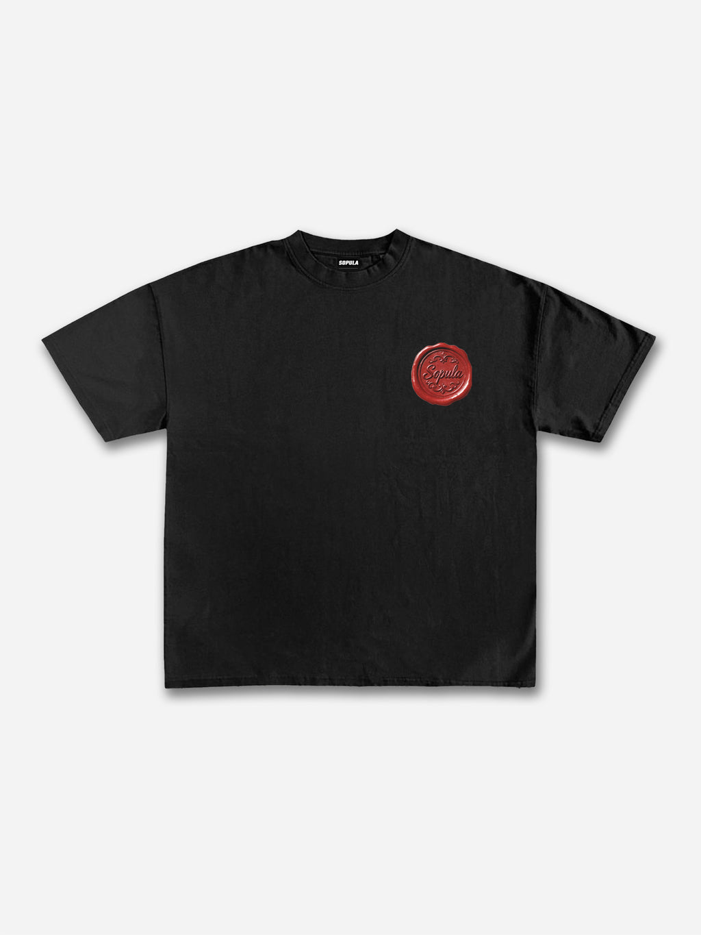 Cross Seal John 3：16 Graphic Cotton T-shirt