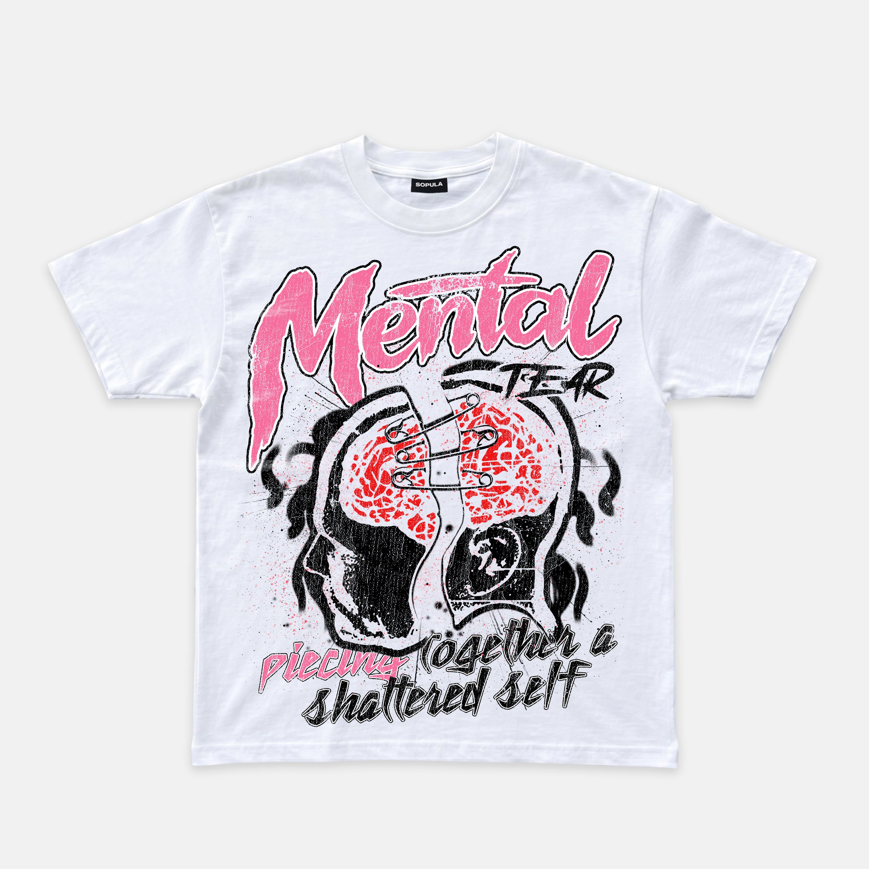 The Retro Spirit Of Streetwear Is Torn Apart Graphic T-shirt