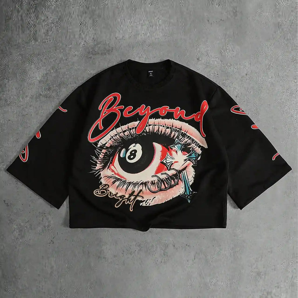 Retro-style Eye Graffiti T-shirt