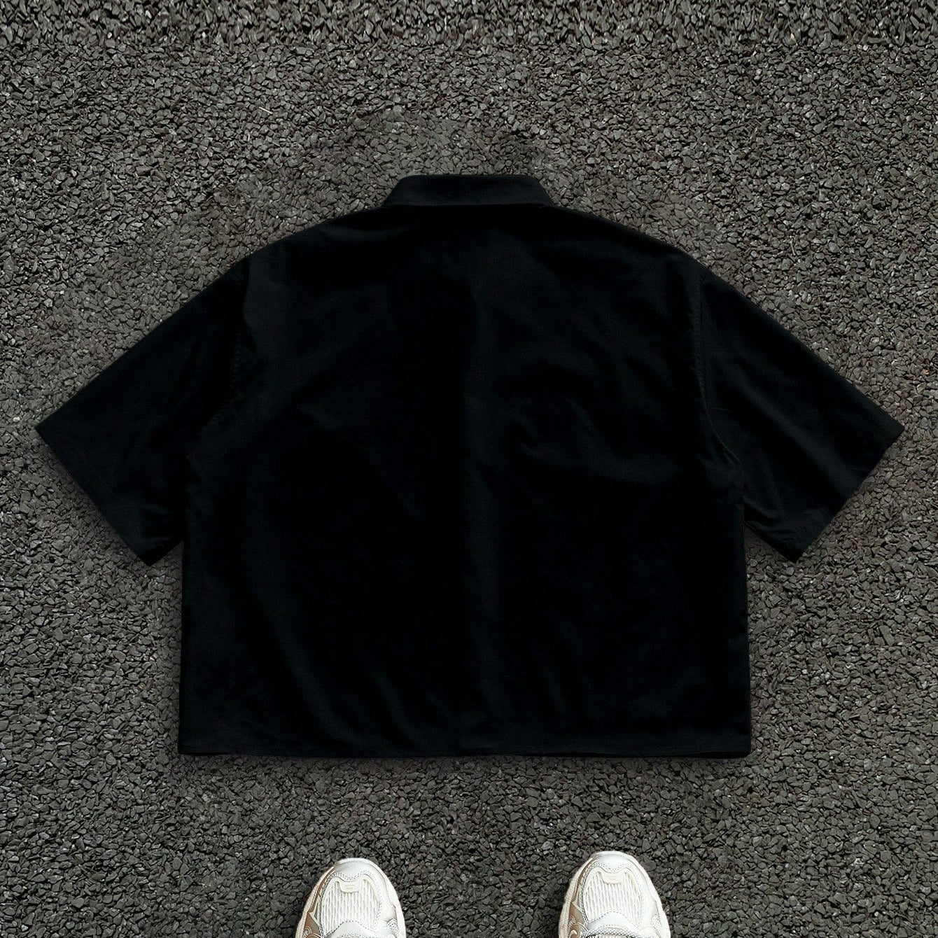 Men's Star Print Loose Short-sleeve Shirt