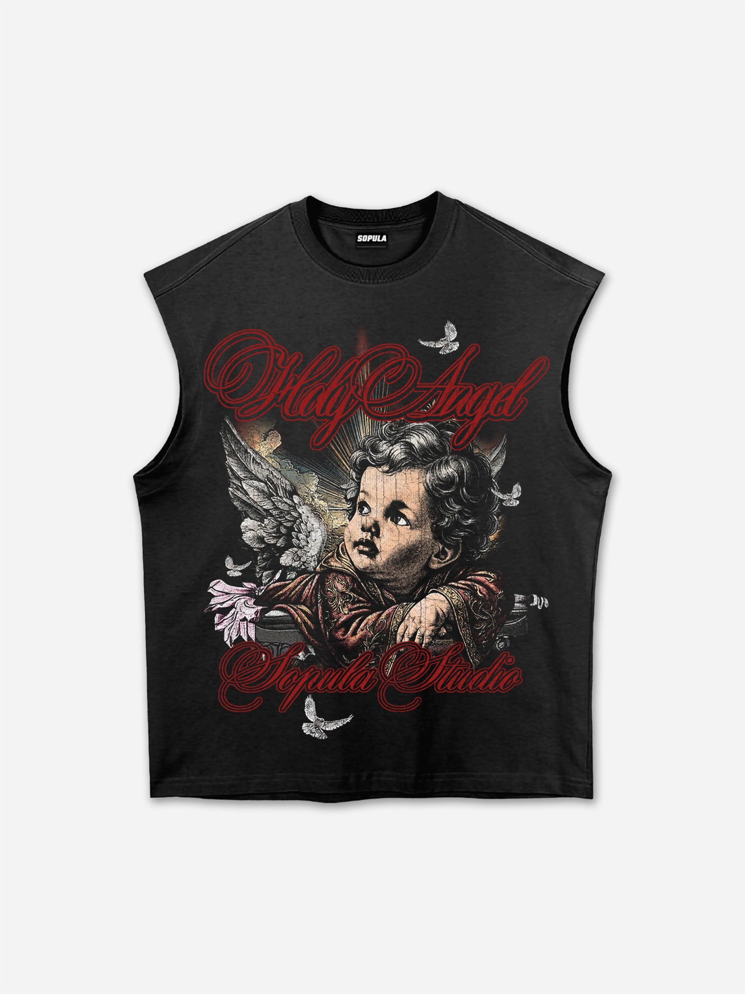 Sopula Holy Angel Graphic Tank Top
