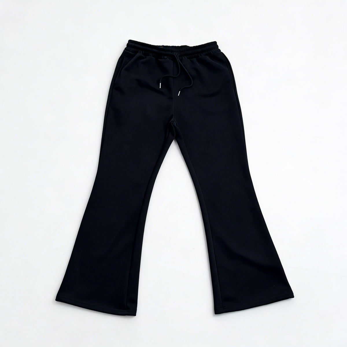 Men's Essentials Everyday Black Flared Sweatpants