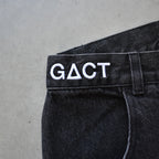 Men's Fashion Cd Embroidered Drawstring  Disc Jeans