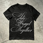 Men's Letter Print Cotton T-shirt