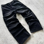 Men's Y2k Fashion Floral Embroidered Baggy Jeans