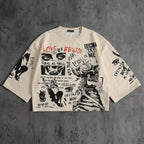 Retro-style Eye Graffiti T-shirt