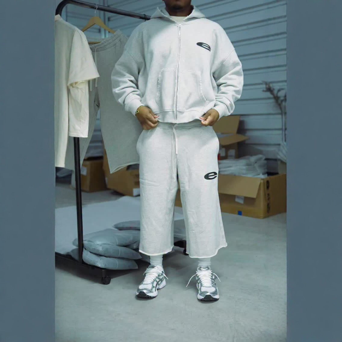 Retro Y2k Men's Drawstring Sweatpants
