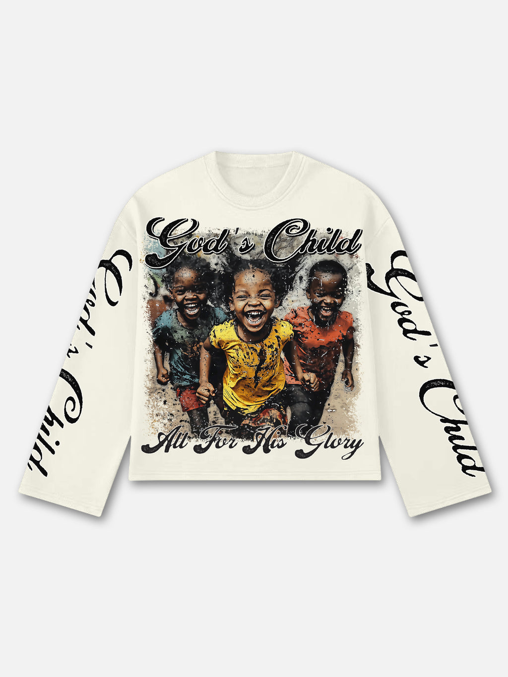 God's Child, All For His Glory Long Sleeve T-shirt