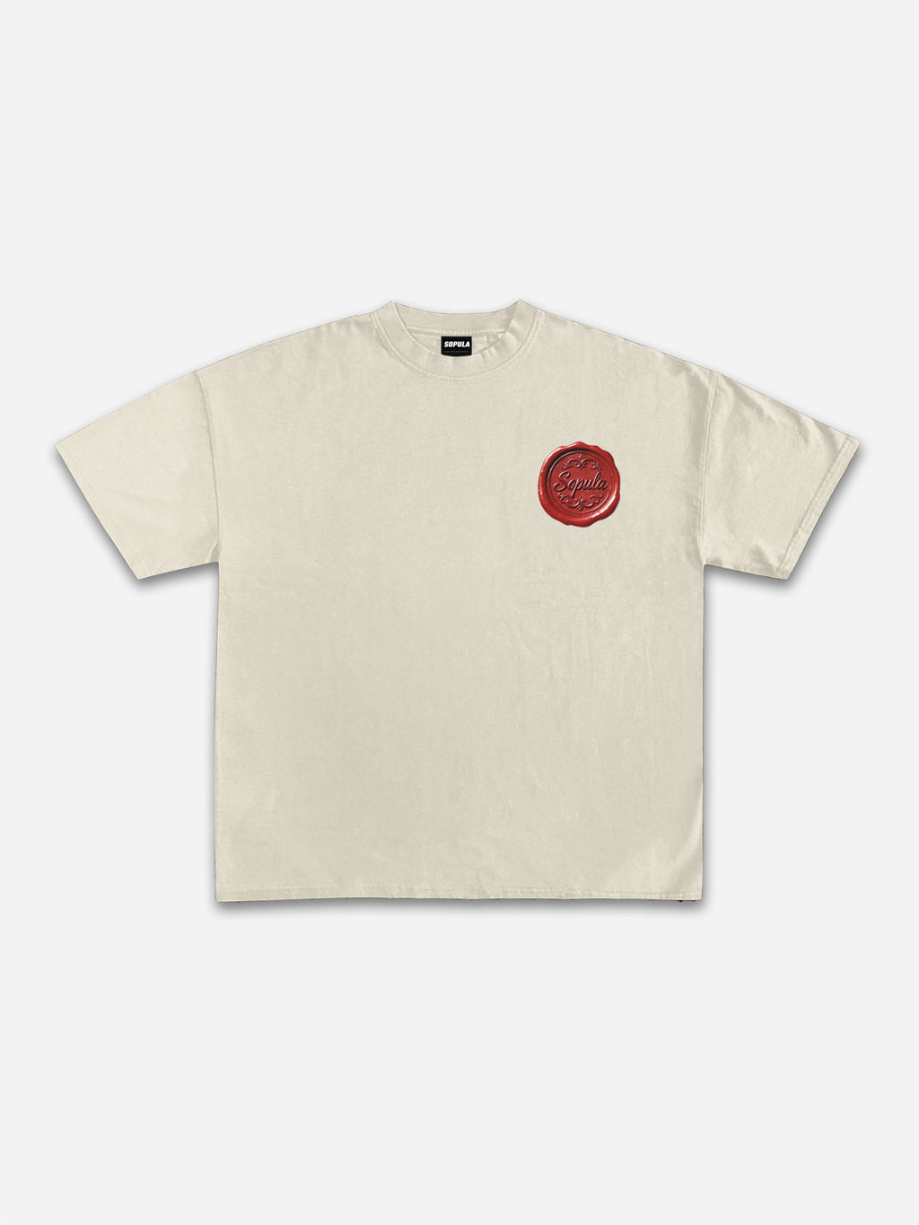 Cross Seal John 3：16 Graphic Cotton T-shirt
