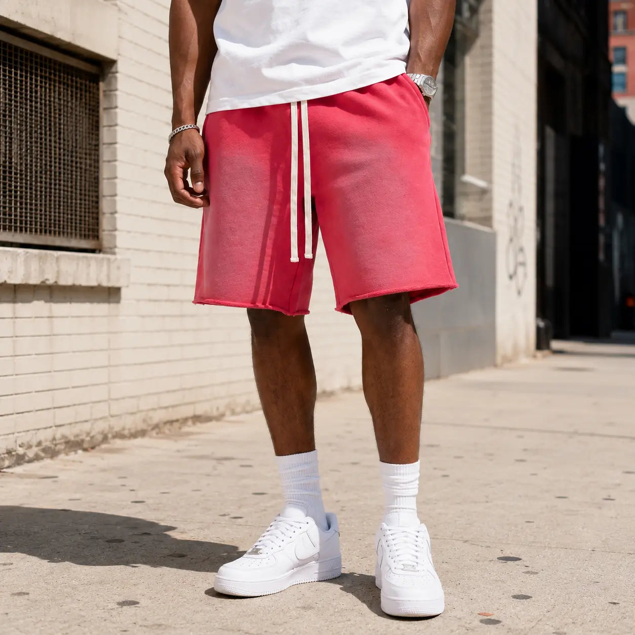 Janky Acid Washed Shorts