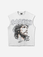 Sopula Jesus Prayer Graphic Tank Top