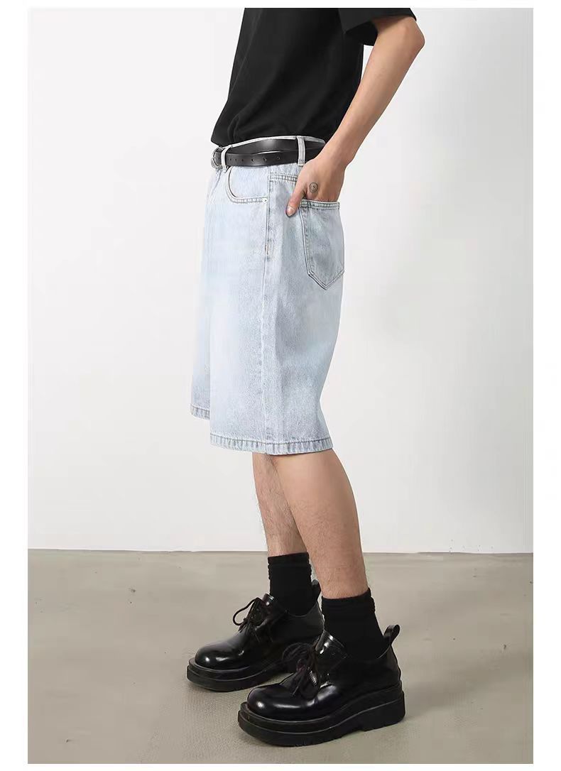 Vintage Distressed Denim Shorts