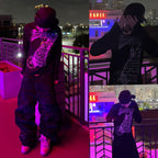 7-digit Graphic Long-sleeved T-shirt