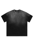 Faded Wash With Gradient Effect Heavyweight Loose-fit T-shirt