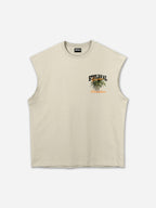 Stay Real Coconut Vacation Vintage Graphic Tank Top