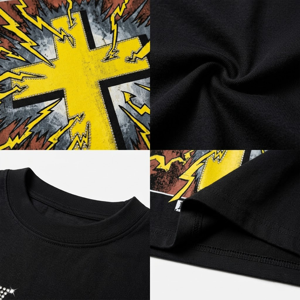 Isaiah 41：10 God Is With Me Vintage Cross Graphic Tank Top