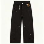 Men's Retro Fallen Knight Baggy Jeans