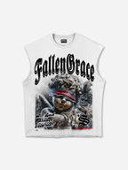Will God Always Love Me？ Crying Angel Vintage Graphic Tank Top
