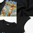 Sopula Portrait Of Jesus Artistic Graphic Tank Top