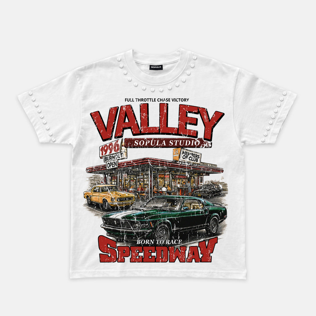 Valley Racing Speedway Vintage Graphic T-shirt