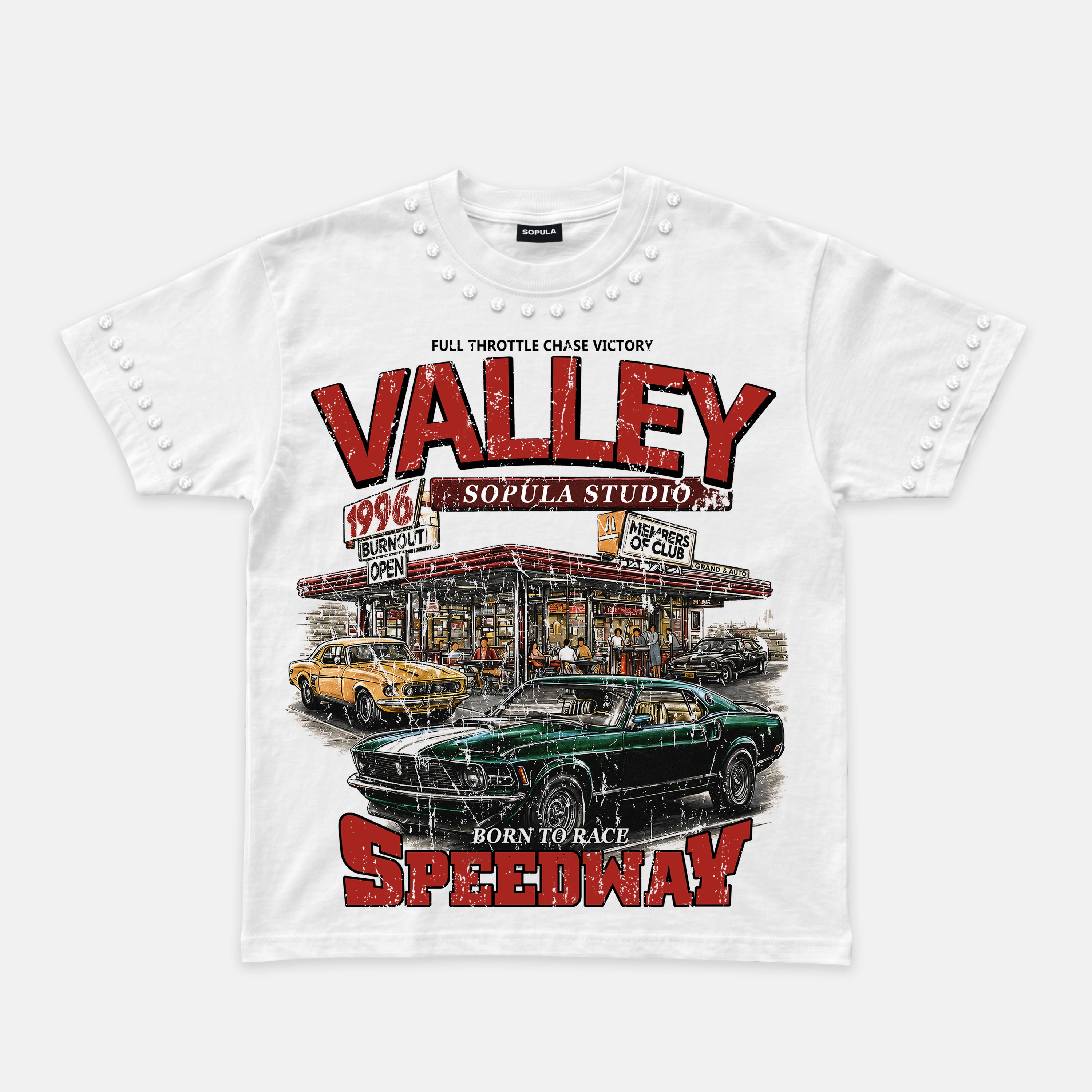 Valley Racing Speedway Vintage Graphic T-shirt