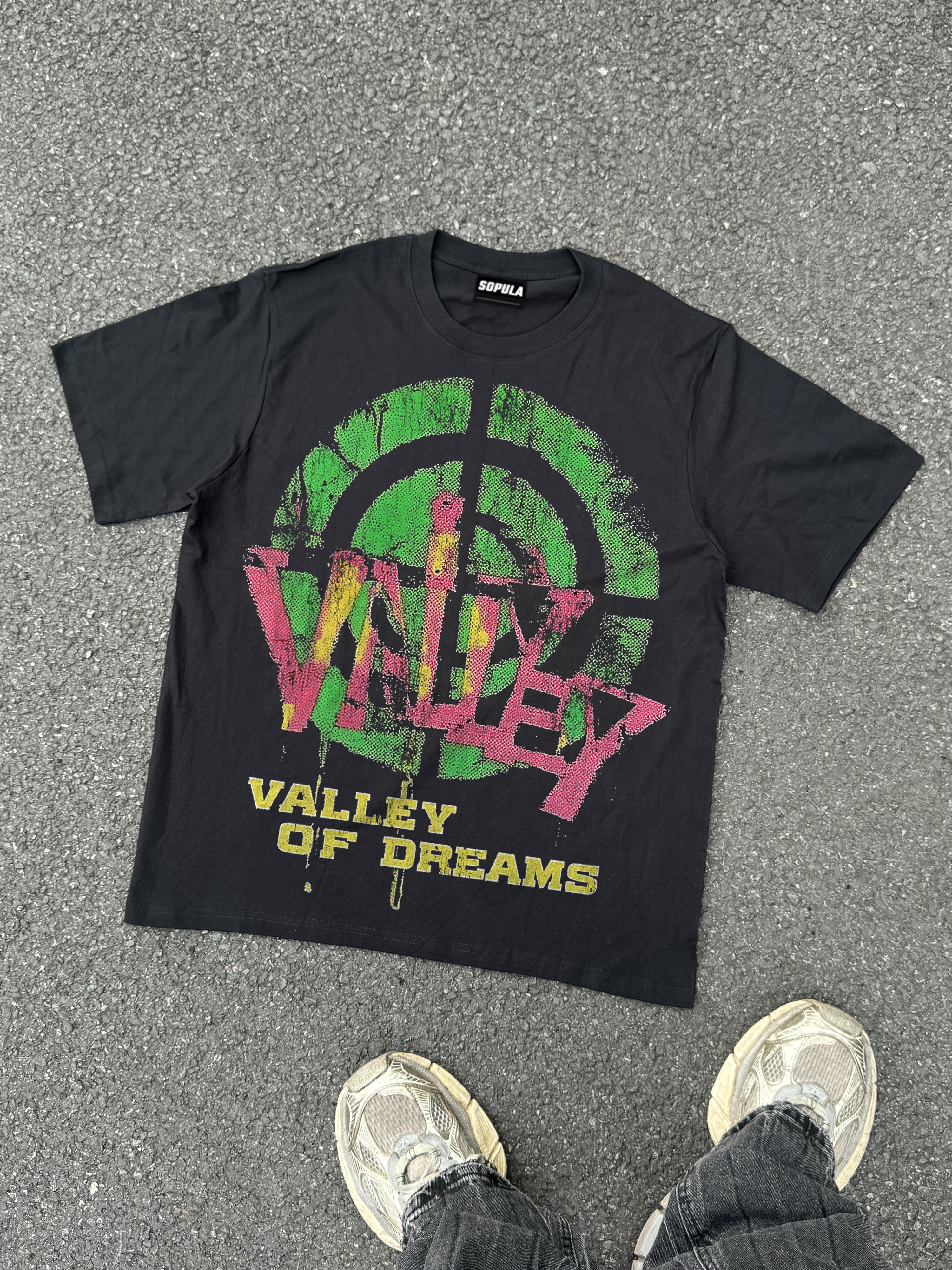 Valley Forever Target Graphic Cotton T-shirt