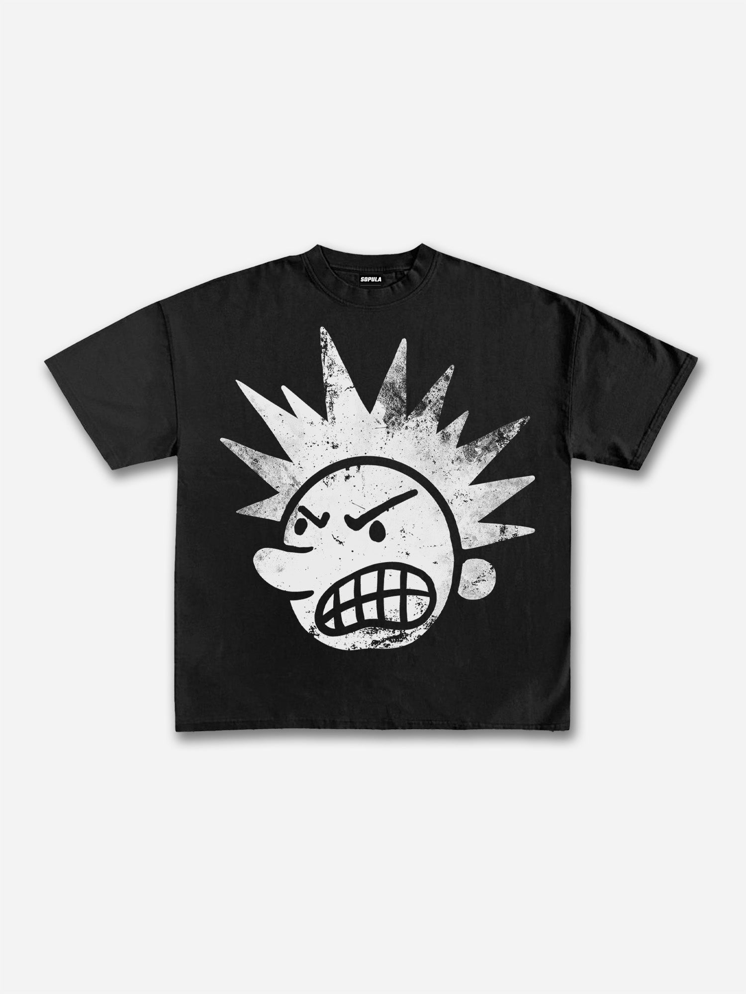 Casual The Brain Explodes Print Short Sleeve T-shirt