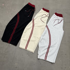 Hip Hop Y2k Drawstring Stripe Baggy Barrel Sweatpants