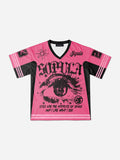 Sopula Star Eyes Artistic Graphic Mesh Jersey