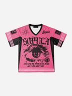 Sopula Star Eyes Artistic Graphic Mesh Jersey