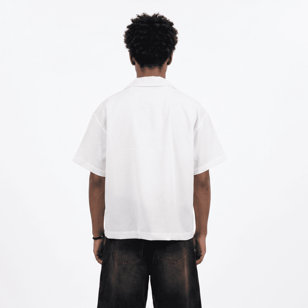 Men's Cotton And Linen Shirt