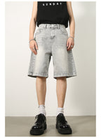 Vintage Distressed Denim Shorts