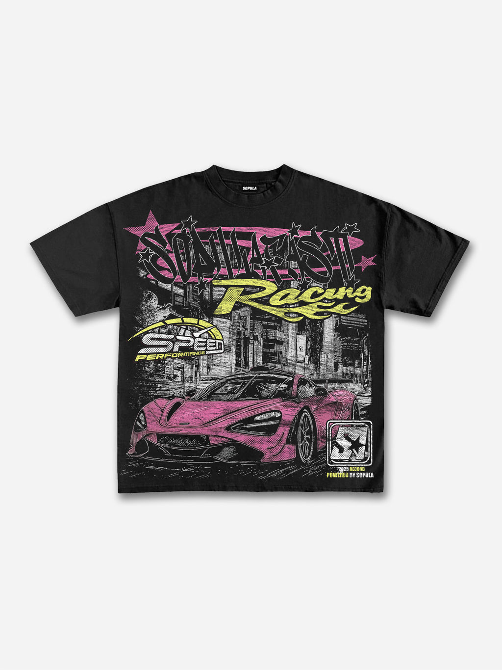 Y2k Fast Racing Make Vintage Graphic Cotton T-shirt