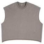 Unisex Basic Terry Cloth Short Tank Top